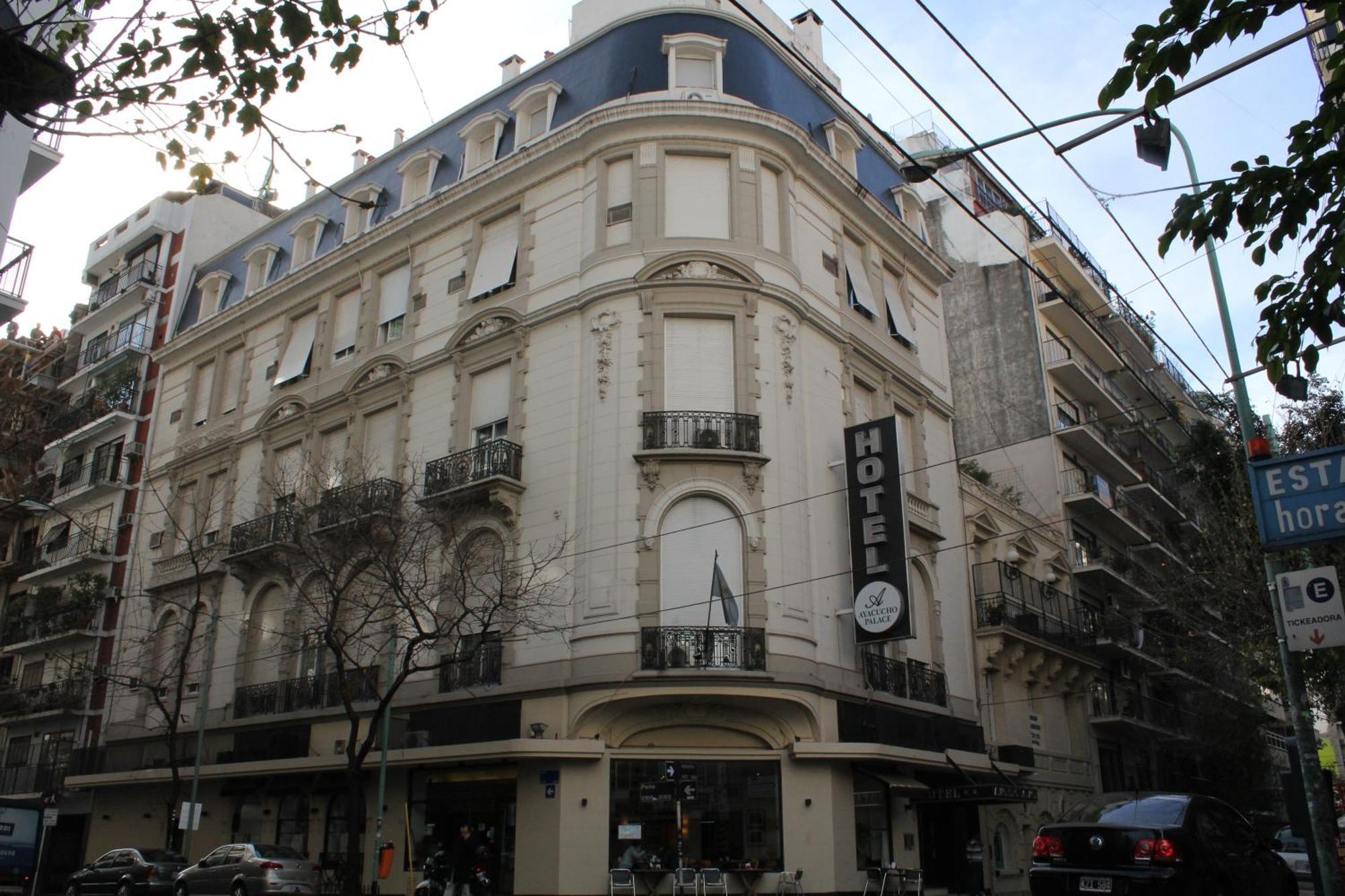 Ayacucho Palace Hotel Buenos Aires Exteriér fotografie